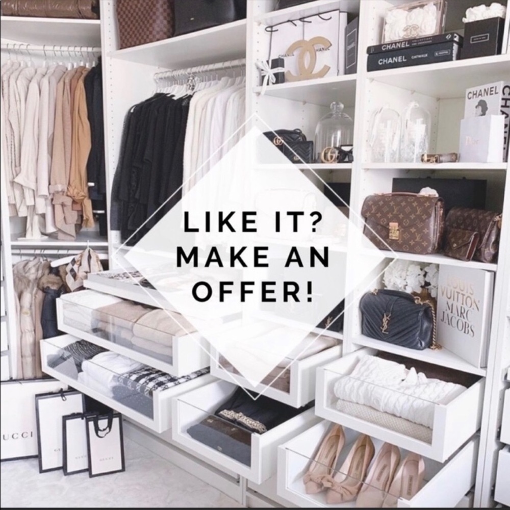 If you like an item make an offer!! All reasonable offers will be accepted